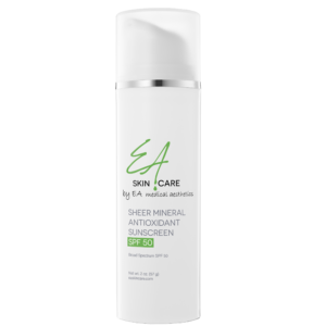 EA Skincare Sheer Mineral Antioxidant Sunscreen SPF 50