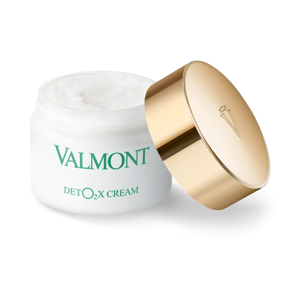 Valmont DetO2x Cream opened jar